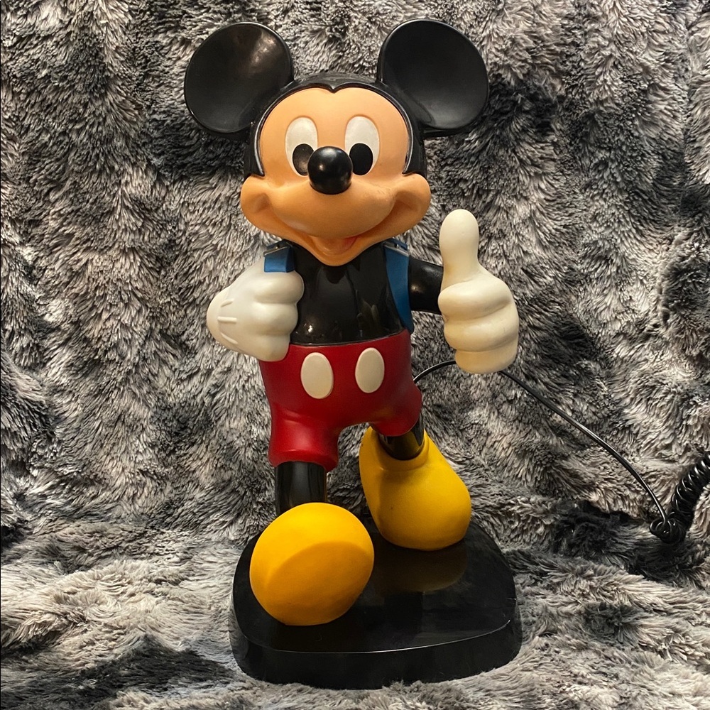 Vintage Disney Mickey Mouse Telephone 1989